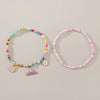 Foot Chain Plastic Resin Animal Zodiac Style Bohemian Vacation Soft Pottery Pendant Multilayer Elastic