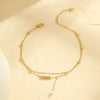 Foot Chain Stainless Steel Geometric Style Marine Holiday Accessories