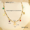 Foot Chain Stainless Steel Geometric Style Marine Holiday Accessories