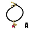 Football Pendant Adjustable Bracelet Copper Gold Plated Minimalist Geometric Style