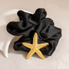 Forged Hair Band Pendant With Large Flower Ocean Series Simple Ball Design