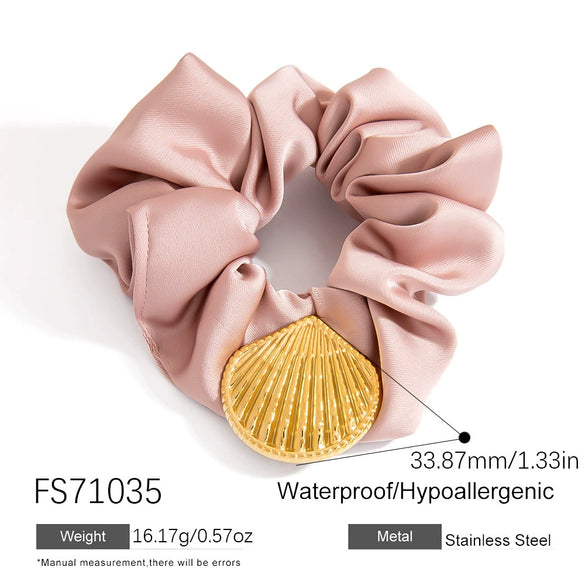 Forged Hair Band Pendant With Large Flower Ocean Series Simple Ball Design