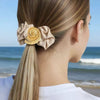 Forged Hair Band Pendant With Large Flower Ocean Series Simple Ball Design
