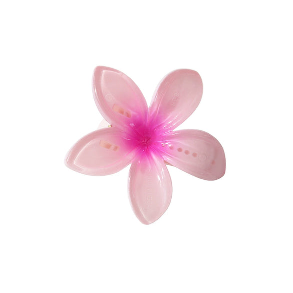 Frangipani Flower Hairpin Hair Accessory For Women Baking Varnish Gripper