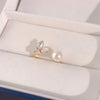 Freshwater Pearl Butterfly Shell Jewelry Set For Girls