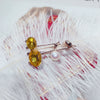 Freshwater Pearl Diecast Animal Natural Style Brooch With Electroplating