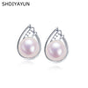 Freshwater Pearl Dropshaped Earrings For Women