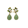 Freshwater Pearl Earrings For Women S925 Sterling Silver Needle Oblate Shape