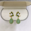 Freshwater Pearl Earrings For Women S925 Sterling Silver Needle Oblate Shape