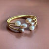 Freshwater Pearl Handmade Winding Woven Vintage Bracelet For Women
