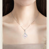 Freshwater Pearl Jewelry Set Pendant Earrings Ring