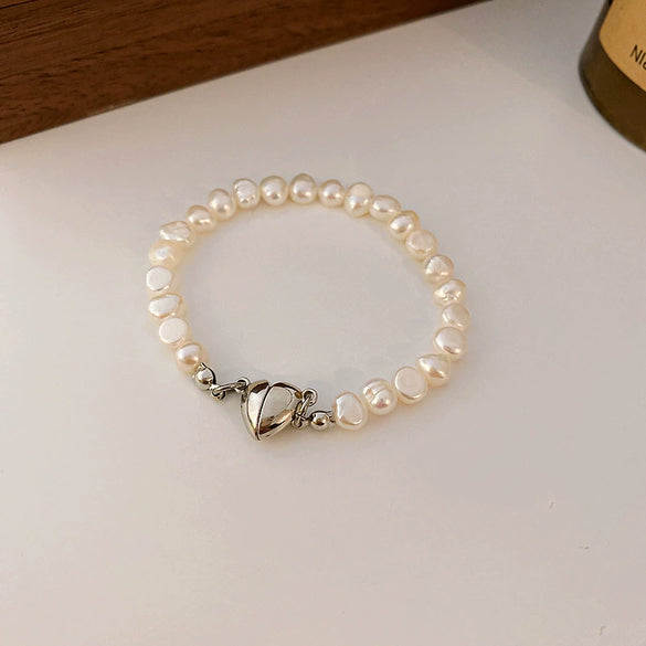 Freshwater Pearl Microinlaid Bee Pattern Animals Style Fashion Simple Light Luxury Elegant Ins Fashion Bracelet For Women Wholesale