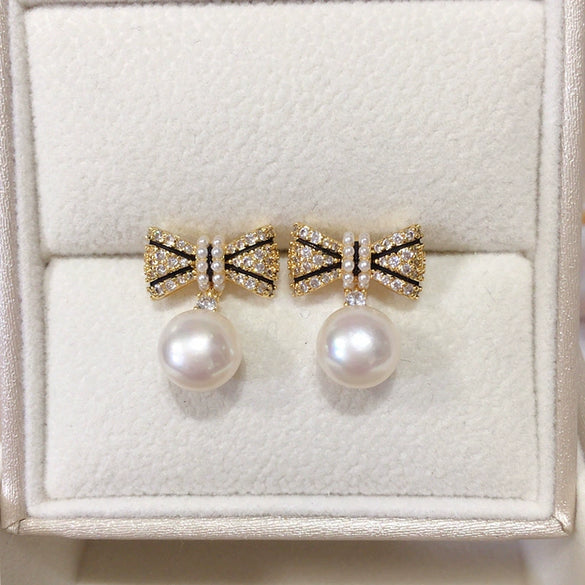 Freshwater Pearl Pendant Earrings Ring Jewelry Set