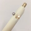 Freshwater Pearl Ring Butterfly Open Style Copper 5A Grade Natural