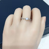 Freshwater Pearl Ring Copper Material Fashion Women's Hand Jewelry With Round Shape