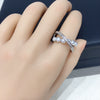 Freshwater Pearl Ring Copper Material Flat Round And Bun Round Shape Women's Fashion Style