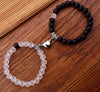 Friendship Spider Love Magnetic Cat Beaded Elastic Adjustable Bracelet Stone Magnet Buckle Geometric Handmade