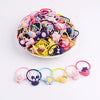 Frosted Cartoon Baby Rubber Band Hair Band Headed Flower Children's Headwear Tie Rope Little Girl Hair Rope Girl