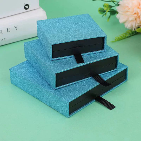 Frosted Jewelry Storage Drawer Box Made Of Paper And Cardboard