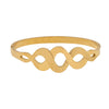Frosted Stainless Steel Women's Personality Joker Bracelet With Electroplating