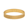 Frosted Stainless Steel Women's Personality Joker Bracelet With Electroplating