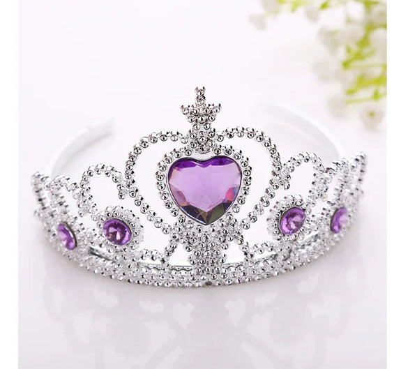 Frozen Children Crown Princess Headdress Hair Accessories Headband Plastic Headband Magic Wand Binary Jewelry Wholesale