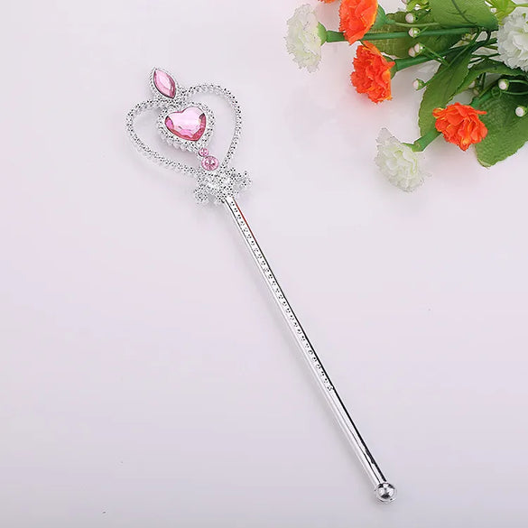 Frozen Children Crown Princess Headdress Hair Accessories Headband Plastic Headband Magic Wand Binary Jewelry Wholesale