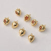 Fruit Pendant Jewelry Copper Material Electroplated Accessories For Earrings And Necklace