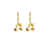 Fruit Series Copper Gold Electroplated Earrings