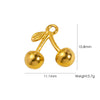 Fruit Series Stainless Steel Dripping Oil Small Pendant
