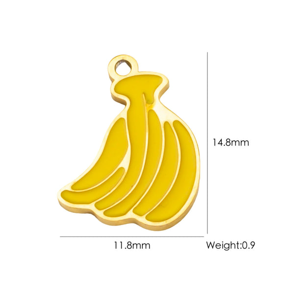 Fruit Series Stainless Steel Dripping Oil Small Pendant