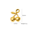 Fruit Series Stainless Steel Dripping Oil Small Pendant