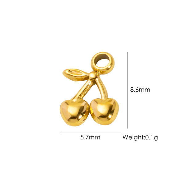 Fruit Series Stainless Steel Dripping Oil Small Pendant