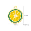 Fruit Series Stainless Steel Dripping Oil Small Pendant