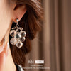 Fruit Shape Optimize Crystal Electroplated Tassel Earrings For Women