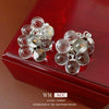 Fruit Shape Optimize Crystal Electroplated Tassel Earrings For Women