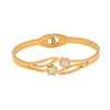 Full Diamond Flower Love Butterfly Stainless Steel Bracelet With Electroplating