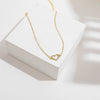 Full Diamond Heart Butterfly Pendant Necklace For Women With Alloy Material And Water Wave Chain