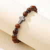 Gallstone Geometric Beaded Handmade Unisex Bracelet Jewelry