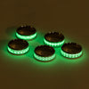 Game Peripheral Ring Stainless Steel With Letters Numbers Text Dripping Oil Luminous Jewelry