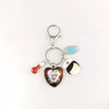 Gemstone Enamel Nurse Cap And Syringe Keychain Pendant Accessory Made Of Alloy For Nurses' Day And Doctor Time