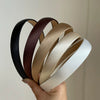 Gentle Elegant Pure Color Handmade Cloth Headband For Women French Retro Simple Fashion Hair Accessory