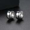 Geometric Copper Earrings With Glossy Electroplated Finish And Simple Style For Women Wholesale