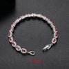 Geometric Copper Zircon Bracelet Electroplated Elegant Fashion Bracelet For Women