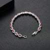 Geometric Copper Zircon Bracelet Electroplated Elegant Fashion Bracelet For Women
