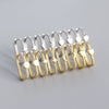 Geometric Ear Studs Earrings S925 Silver Electroplated With Star Moon And Peach Heart Design In Light Luxury Style