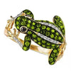 Geometric Frog Jewelry Collection Electroplated Metal Accessories For Unisex Wholesale