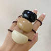 Geometric Hair Ring Plastic Resin Handmade Women's Hair Accessories