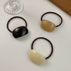 Geometric Hair Ring Plastic Resin Handmade Women's Hair Accessories