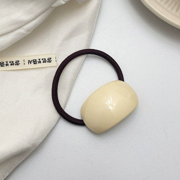 Geometric Hair Ring Plastic Resin Handmade Women's Hair Accessories